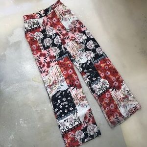 Mango Print Pants